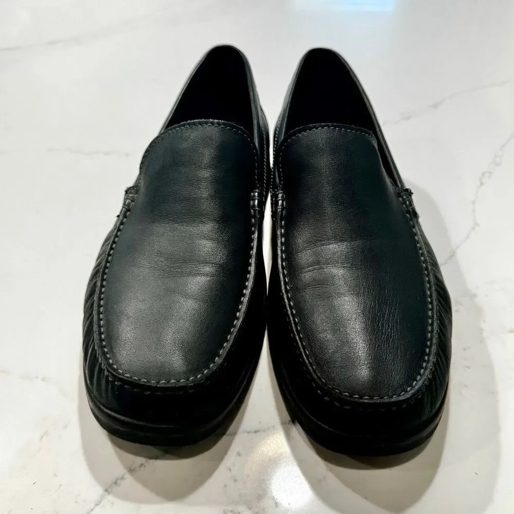 Ecco S-Lite Black Slip On Loafers. Size 44/US10.5